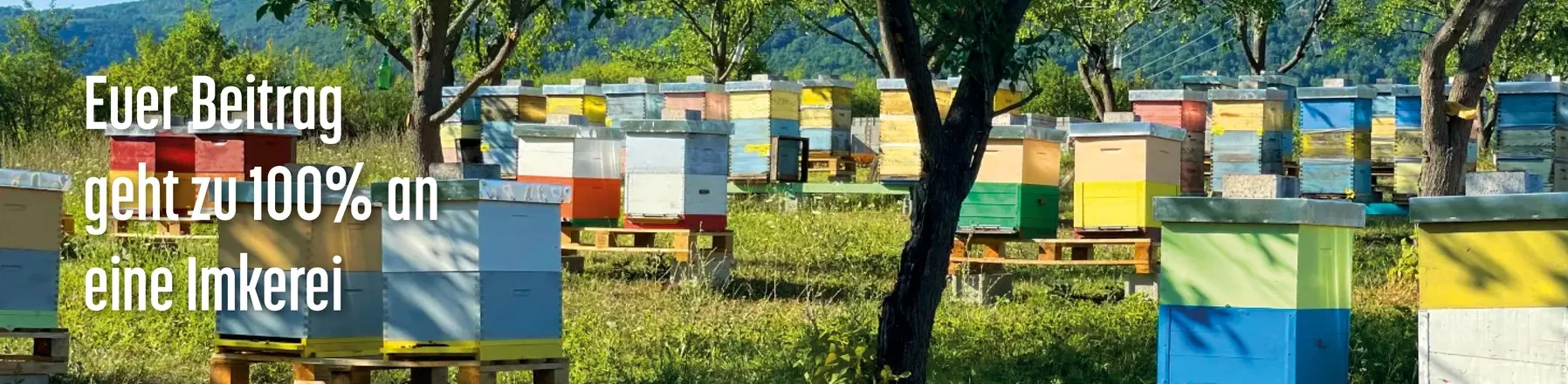 Euer Beitrag geht zu 100% an eine imkerei von HHK Hanseatic Honey Accounting GmbH
