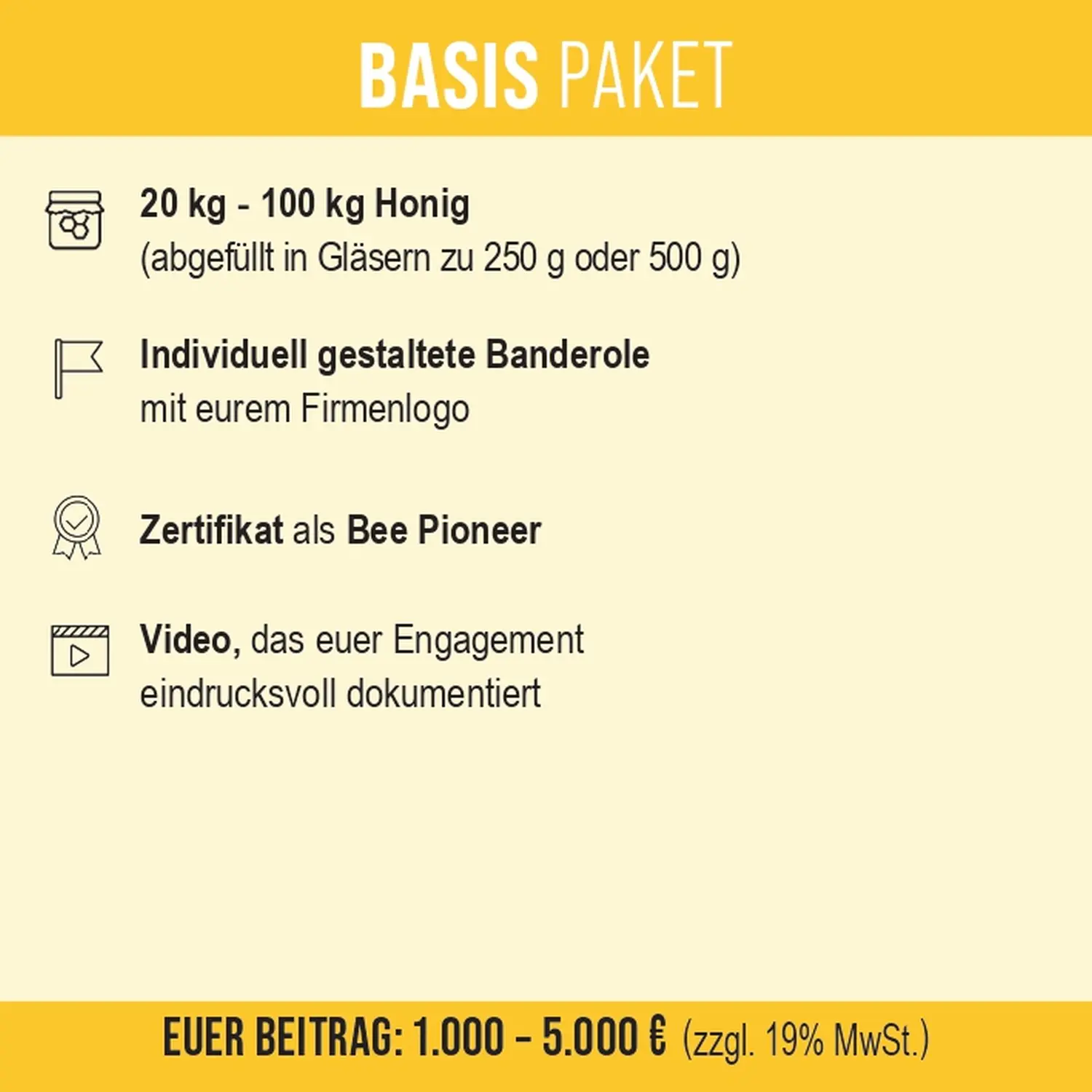 Paketinformationen  von HHK Hanseatic Honey Accounting GmbH