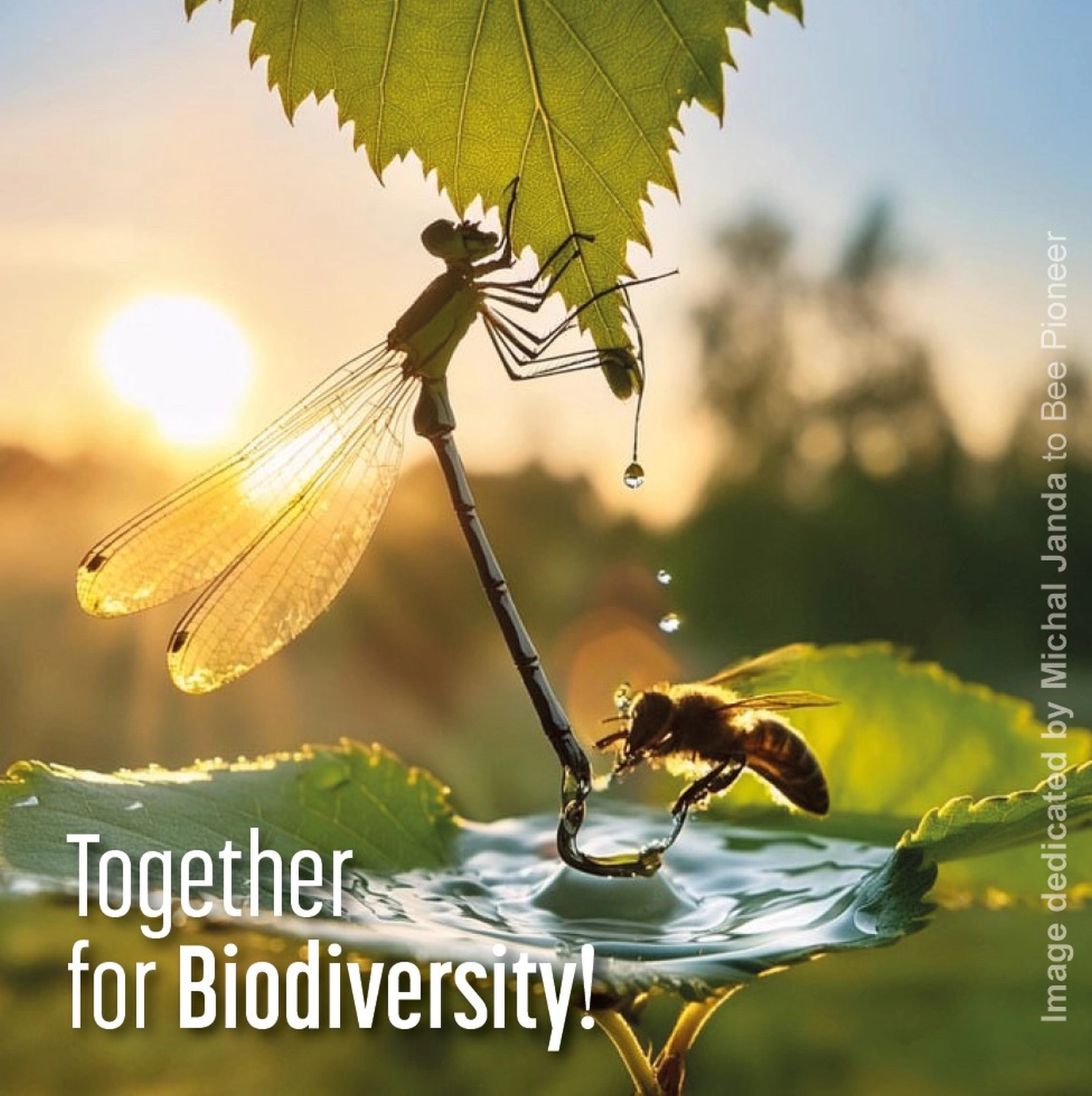 Honigbienen - together for diversity von HHK Hanseatic Honey Accounting GmbH